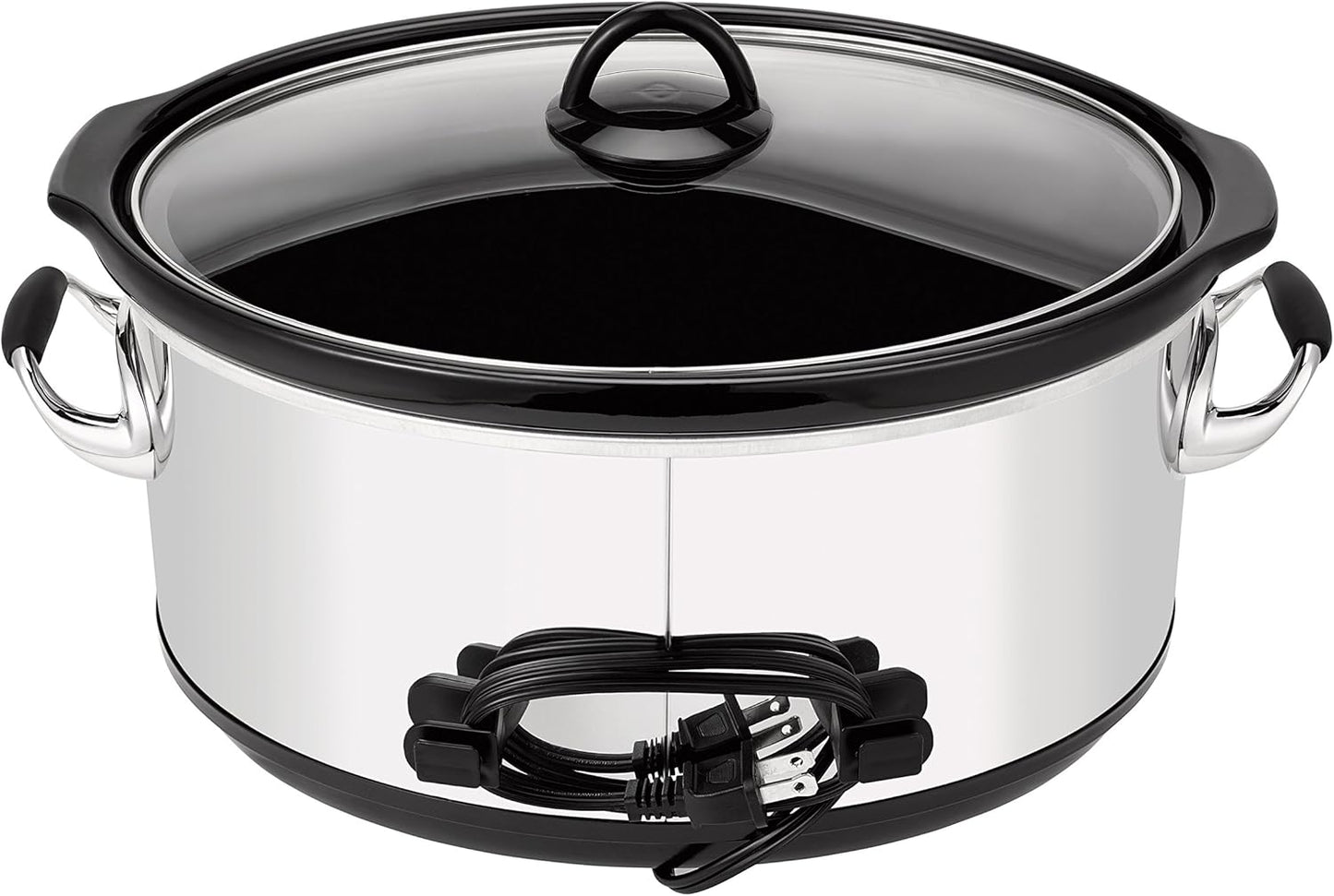 Crock-Pot 7 Quart Programmable Slow Cooker with Digital Timer, Food Warmer, Polished Platinum, Perfect for Everyday Meals and Entertaining
