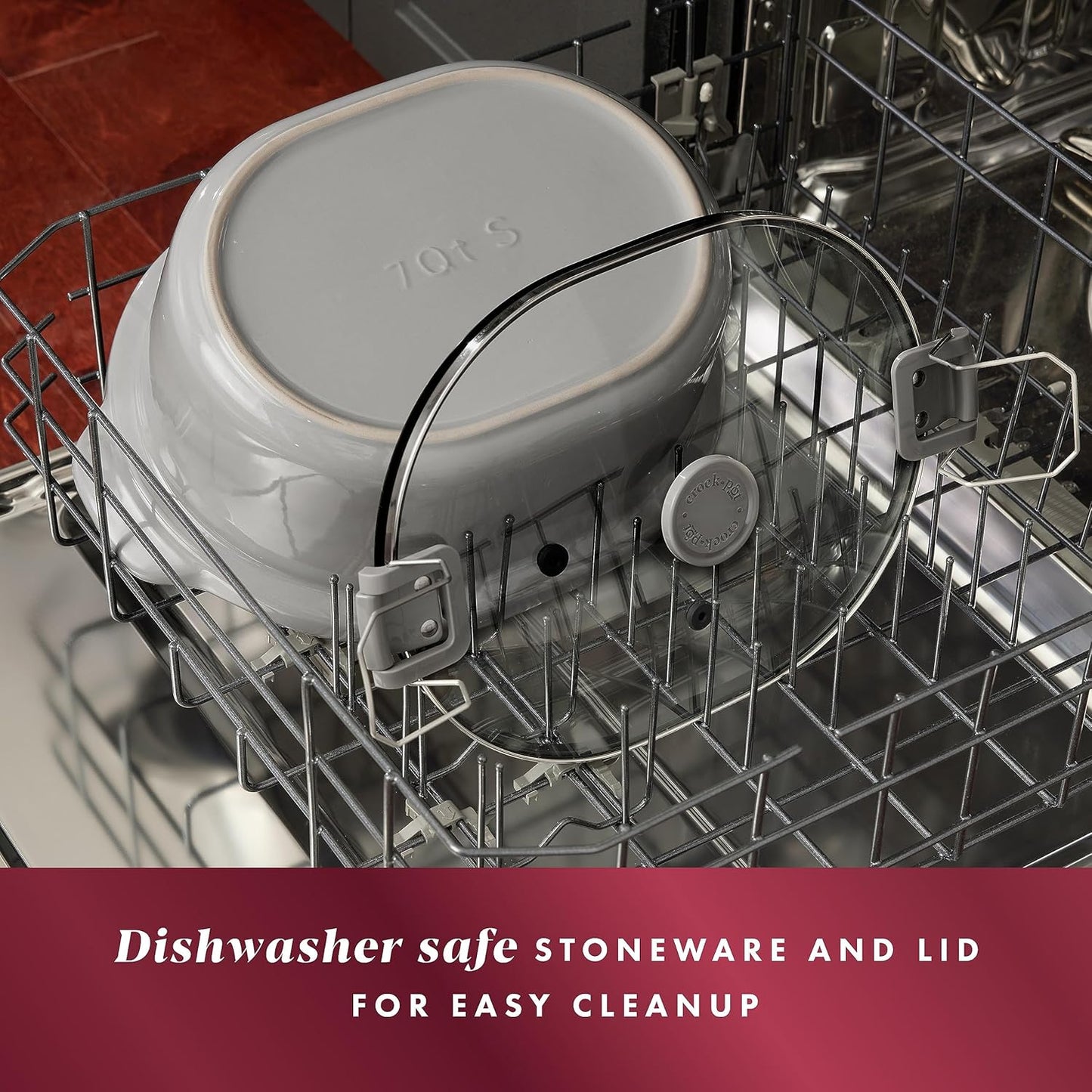 Crockpot Programmable 7-Quart Cook & Carry Slow Cooker with Sous Vide Stainless Steel