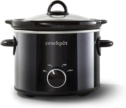 Crockpot Manual 8-Quart Slow Cooker Black
