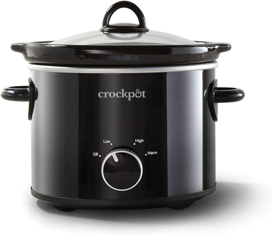 Crockpot Manual 3-Quart Slow Cooker Silver